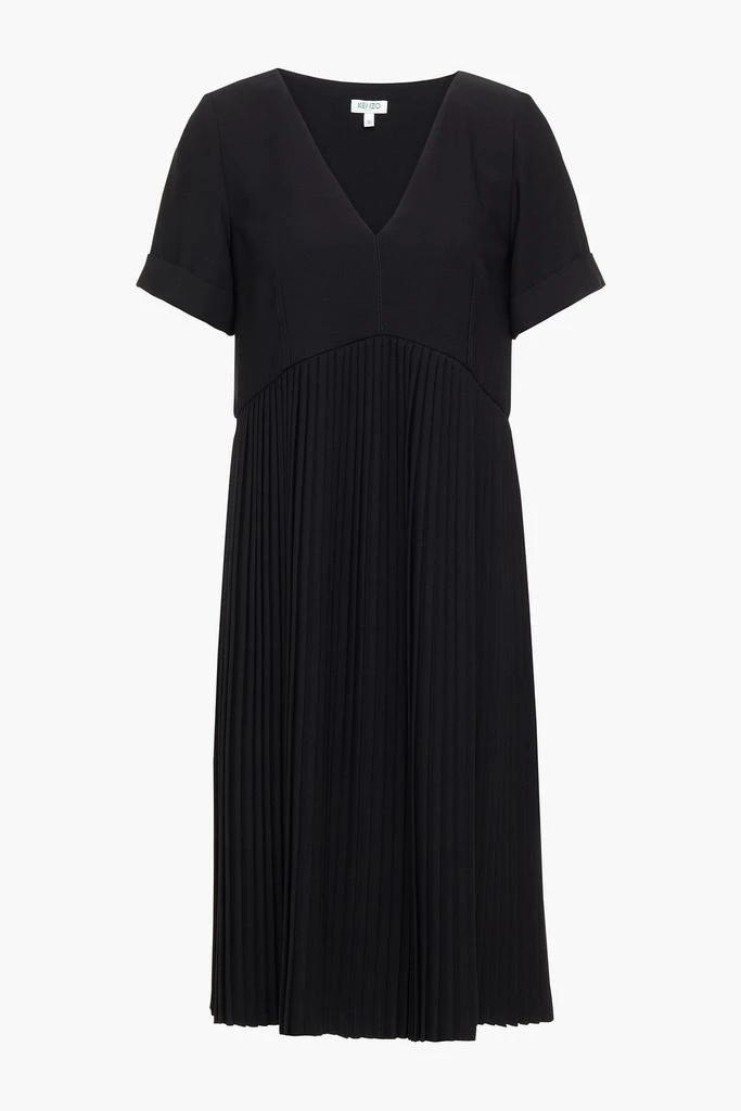 商品Kenzo|Pleated crepe dress,价格¥1259,第1张图片