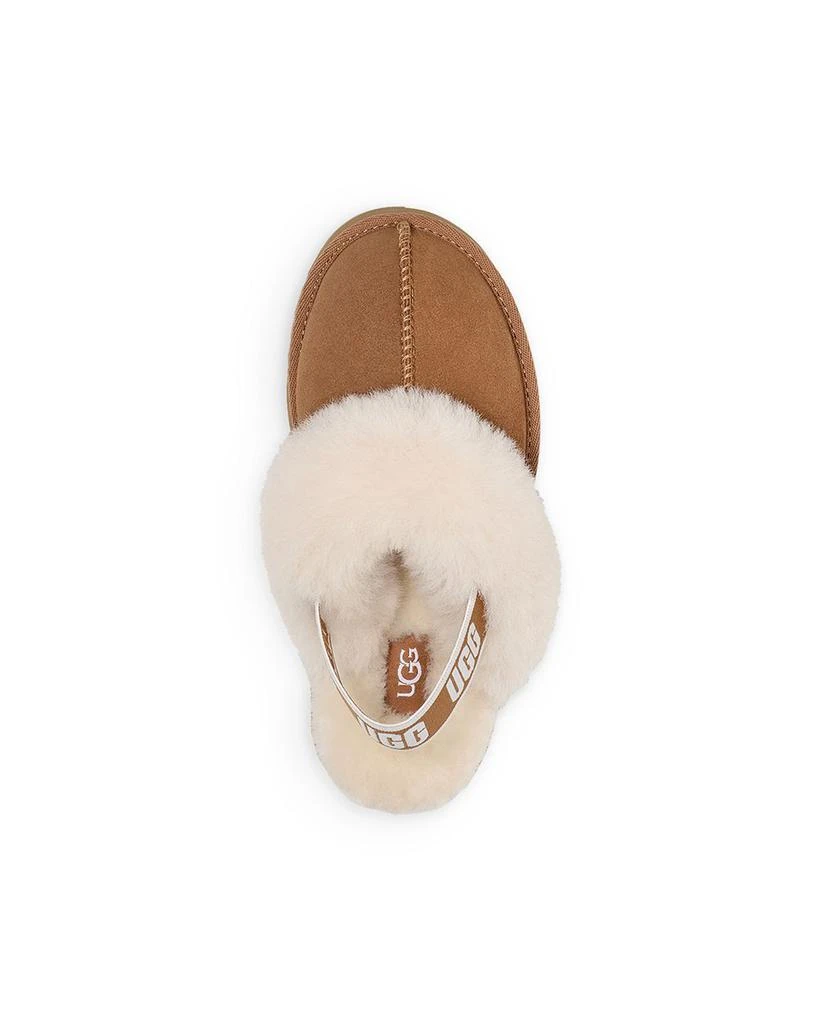 商品UGG|Girls' Funkette Shearling Slingback Slippers - Toddler, Little Kid, Big Kid,价格¥563,第4张图片详细描述