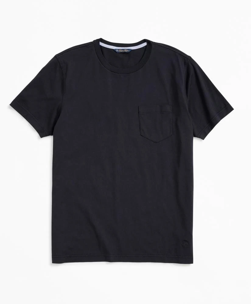 商品Brooks Brothers|Supima® Cotton Pocket Crewneck T-Shirt,价格¥490,第1张图片