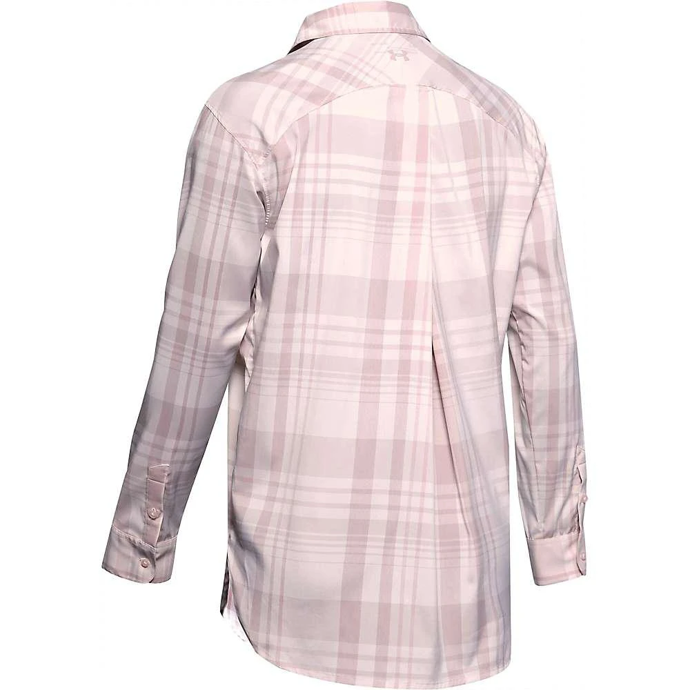商品Under Armour|Under Armour Women's High Tide Plaid LS Shirt,价格¥331,第2张图片详细描述