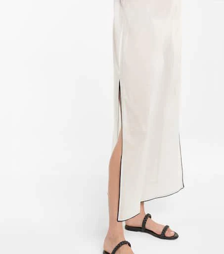 商品Tory Burch|棉质巴里纱加长连衣裙,价格¥2543,第5张图片详细描述
