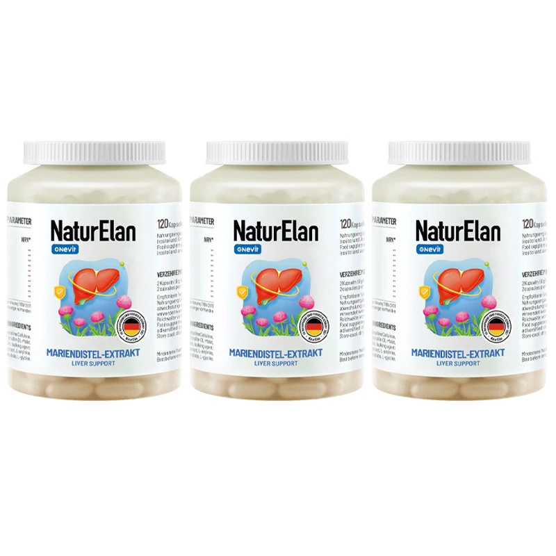 德国进口 NaturElan 护肝片 120粒 肝脏养护 排毒养颜（�保税仓发货） 商品