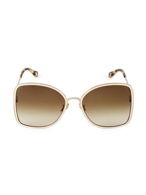 商品Chloé|Vitto 60MM Square Sunglasses,价格¥3244,第1张图片