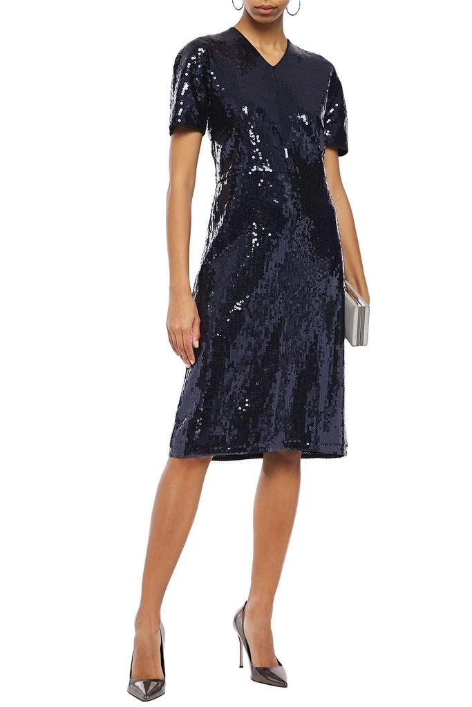 商品Victoria Beckham|Sequined crepe de chine dress,价格¥472,第2张图片详细描述
