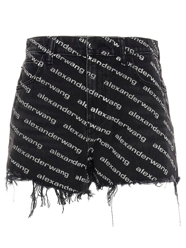 商品Alexander Wang|Alexander Wang Bite Logo Shorts,价格¥1366,第1张图片