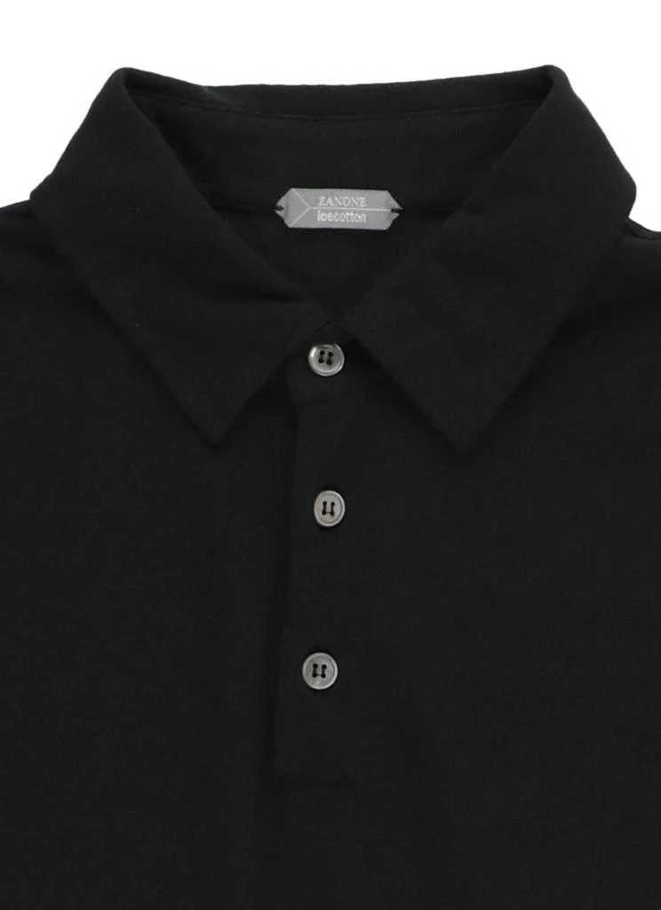 商品Zanone|Zanone T-shirts and Polos Black,价格¥1334,第3张图片详细描述