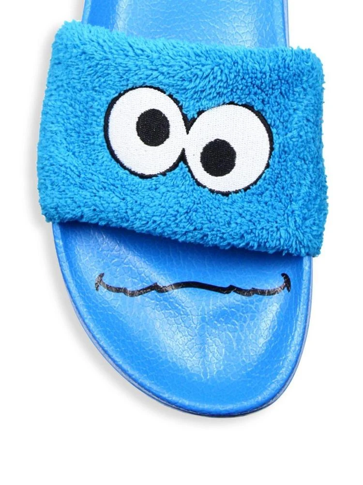 商品Puma|Cookie Monster Slides,价格¥375,第3张图片详细描述