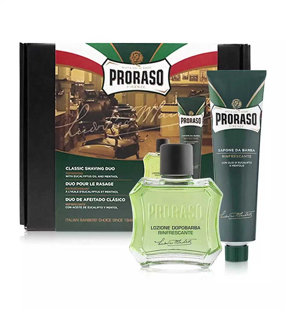 商品Proraso|2-Pc. Classic Shaving Cream & After Shave Lotion Set - Refreshing Formula,价格¥165,第1张图片