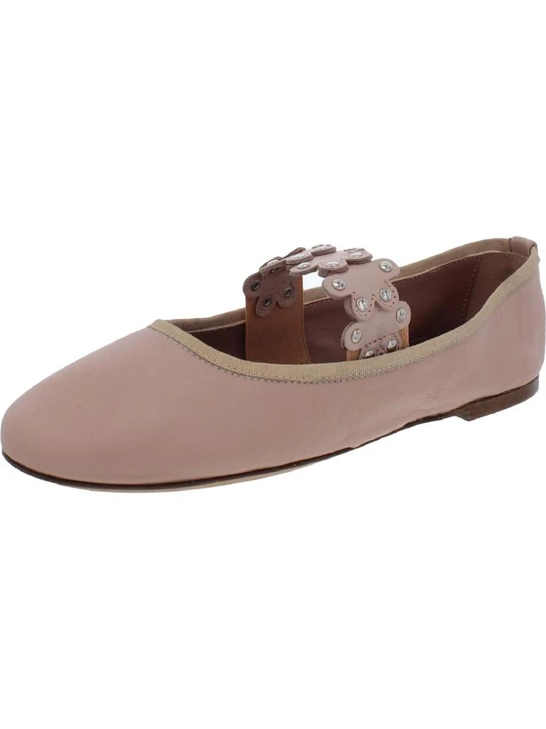 商品RED Valentino|Womens Leather Slip On Ballet Flats,价格¥1082,第5张图片详细描述