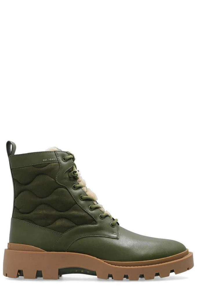 商品Coach|Coach Citysole Quilted Lace-Up Boots,价格¥914,第1张图片