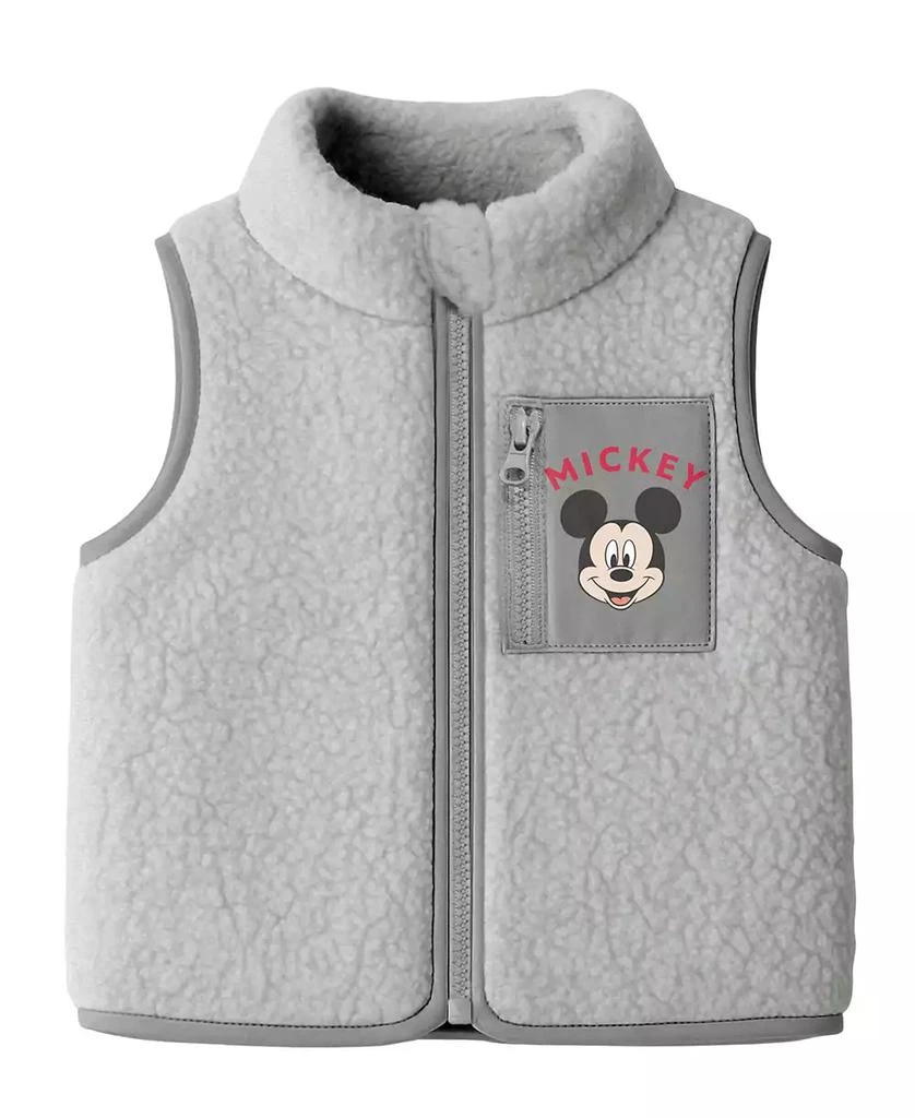 商品Disney|Baby Boys 3-Piece Mickey Vest, T-Shirt and Joggers Set,价格¥383,第4张图片详细描述