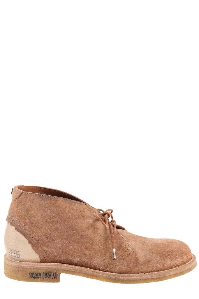 商品Golden Goose|Golden Goose Deluxe Brand Lace-Up Ankle Boots,价格¥3008,第1张图片