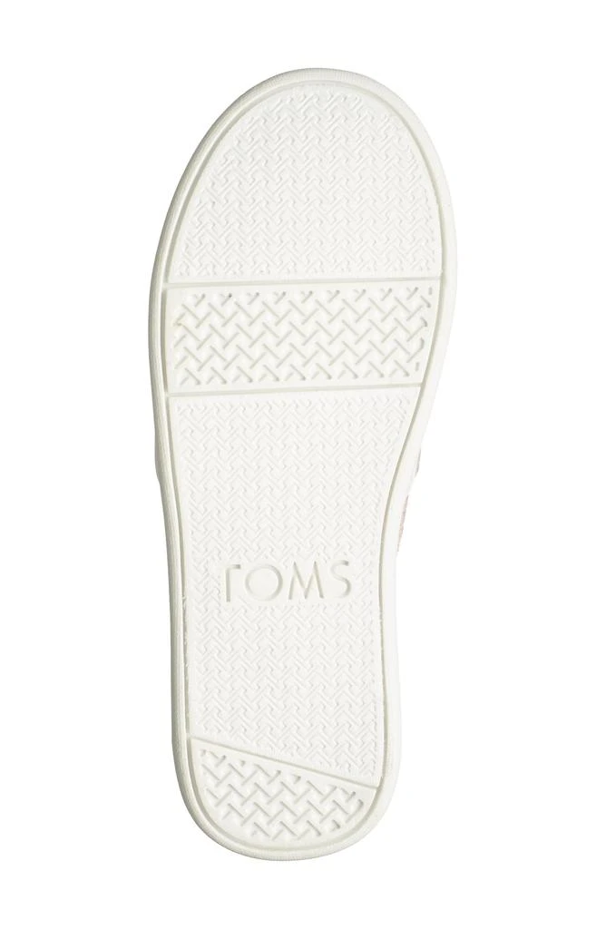 商品TOMS|Kids' Belmont Rose Crackle Foil Slip-On Sneaker,价格¥169,第5张图片详细描述