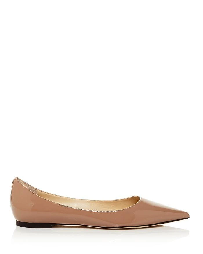 商品Jimmy Choo|Women's Love Pointed Toe Ballet Flats,价格¥4726,第2张图片详细描述