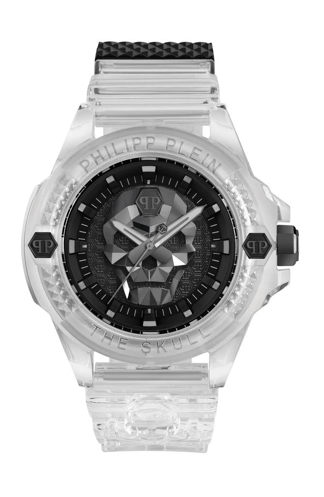 商品Philipp Plein|The $Kull Synthetic Silicone Watch,价格¥2283,第1张图片