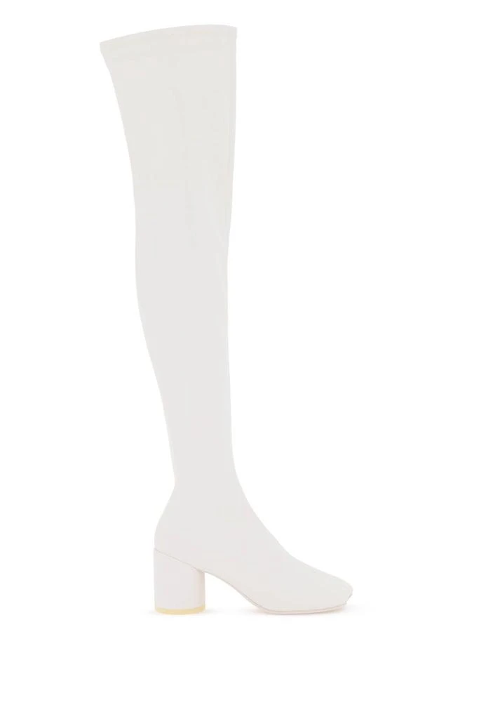 商品MM6|Anatomic Thigh High Boots,价格¥4215,第1张图片