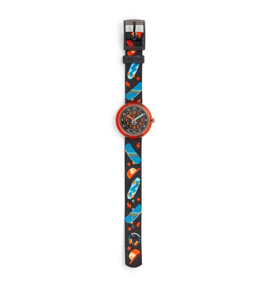 商品Flik Flak|Skate Squad Watch 31.85mm,价格¥387,第1张图片