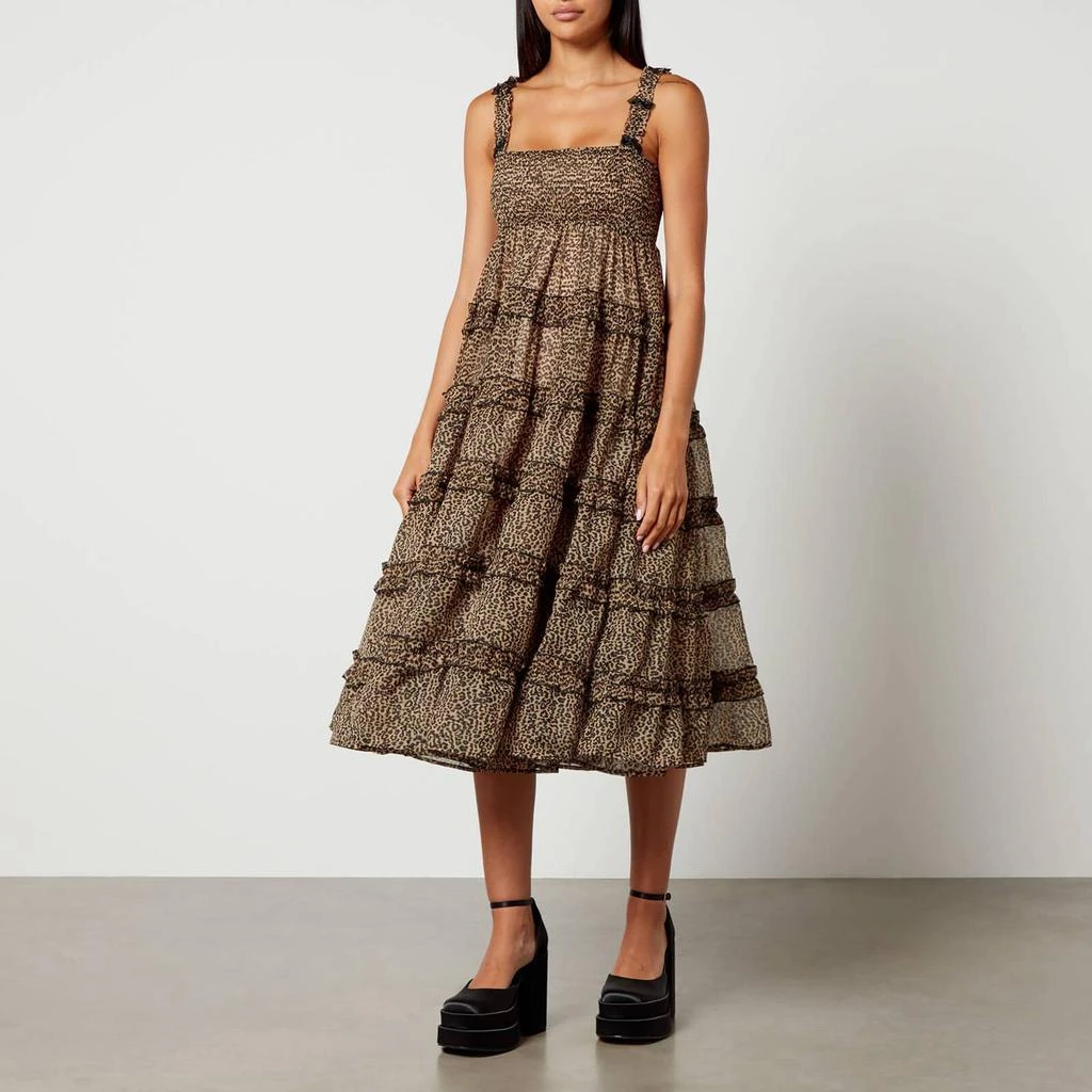 商品Sister Jane|Sister Jane Lisette Organza Midi Dress,价格¥677,第1张图片