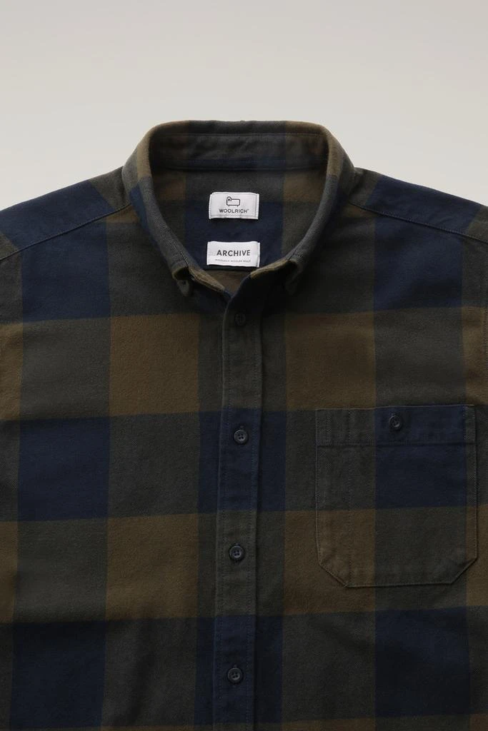 商品Woolrich|Trout Run Flannel Check Shirt - Men - Black,价格¥525,第2张图片详细描述