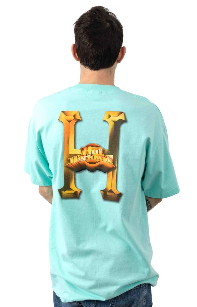 商品HUF|Greatest Hits T-Shirt - Mint,价格¥174,第3张图片详细描述