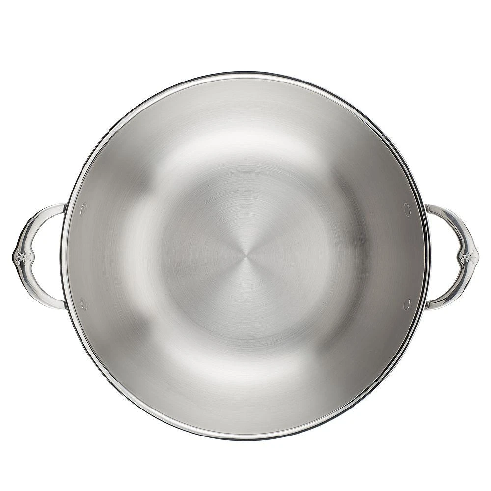 ProBond® Forged 14" Professional Clad Stainless Steel Wok with Dome Lid 商品