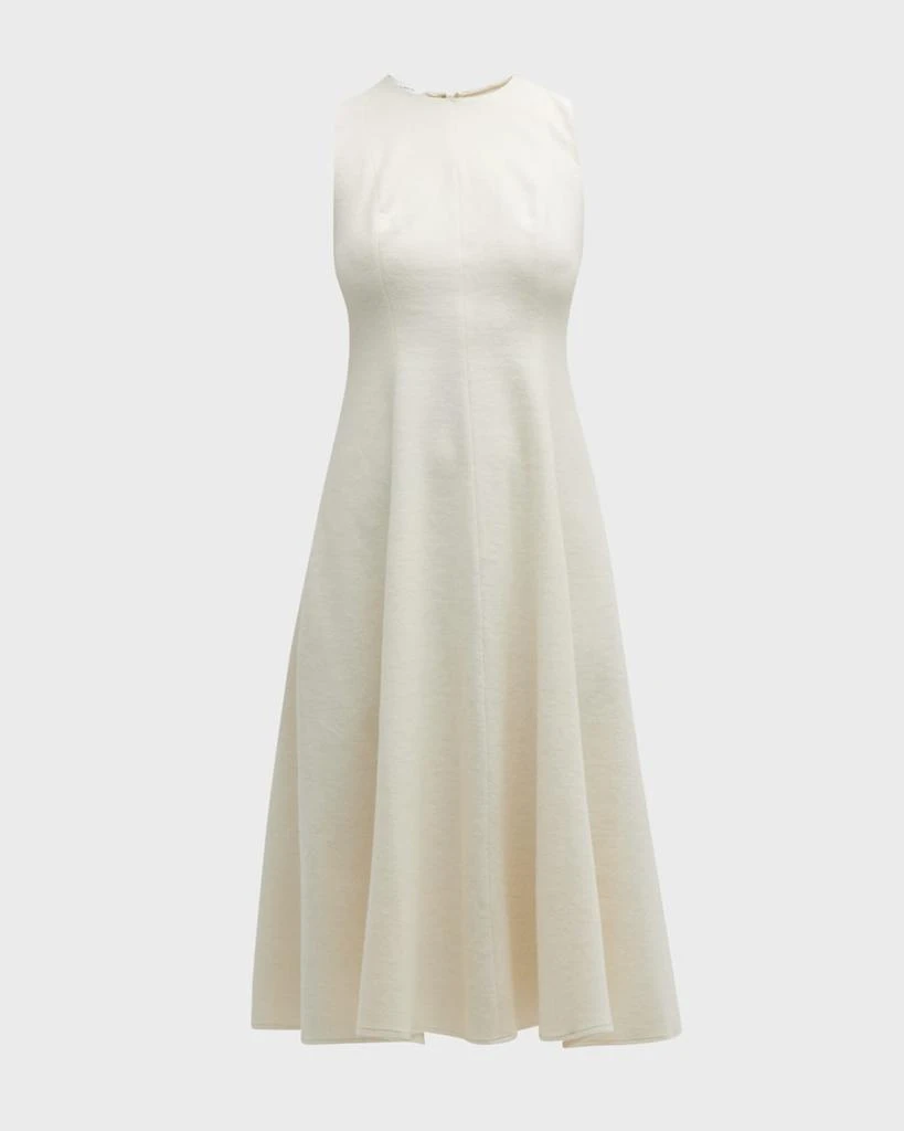 商品Vince|Sleeveless Paneled Crewneck Midi Dress,价格¥1713,第2张图片详细描述