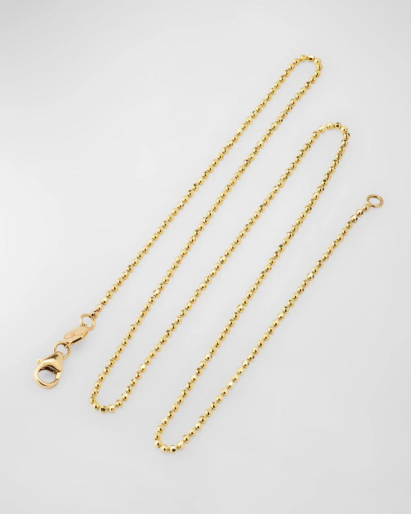 商品Sorellina|18K Yellow Gold 1.5mm Ball Chain, 18"L,价格¥6563,第3张图片详细描述