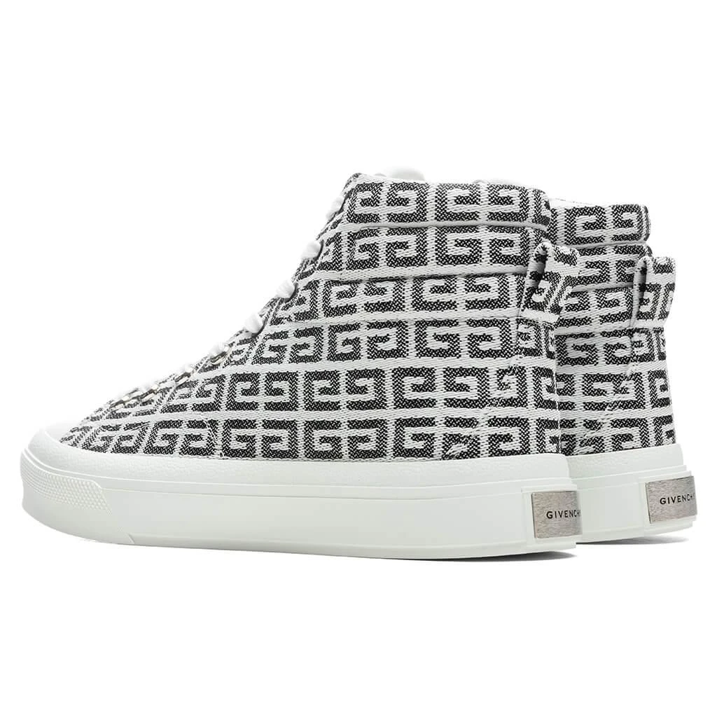 商品Givenchy|City High Top Sneaker - Black/White,价格¥5514,第3张图片详细描述