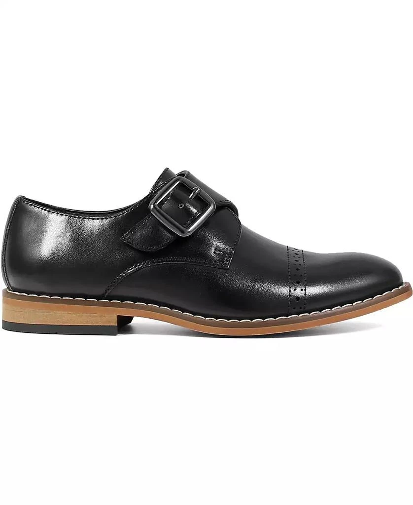 商品Stacy Adams|Big Boy Desmond Cap Toe Monk Strap Shoe,价格¥252,第3张图片详细描述