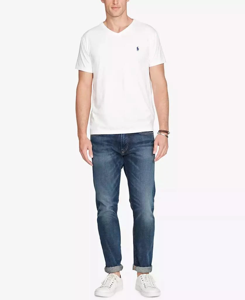 商品Ralph Lauren|Men's Big & Tall Classic Fit V-Neck T-Shirt,价格¥234,第4张图片详细描述