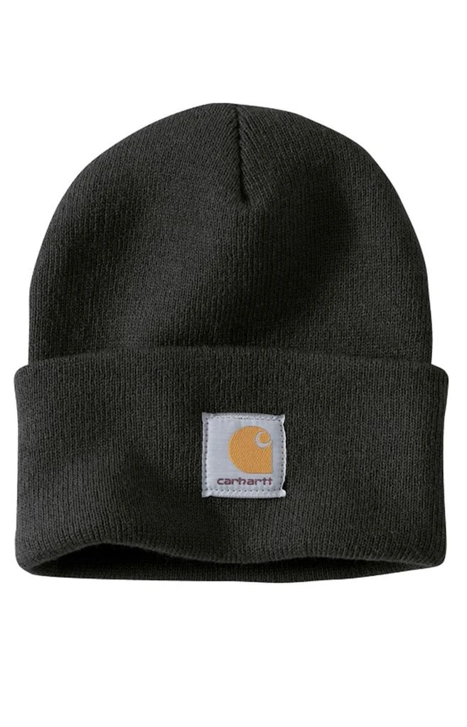 商品Carhartt|(A18) Acrylic Watch Hat - Black,价格¥164,第1张图片