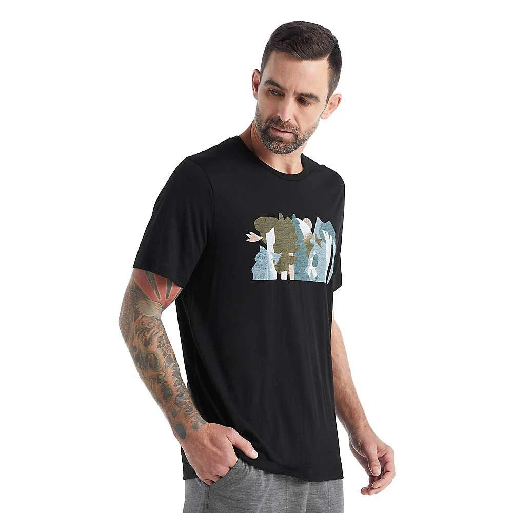商品Icebreaker|Men's Tech Lite II SS Tee - Forest Wall,价格¥345,第1张图片