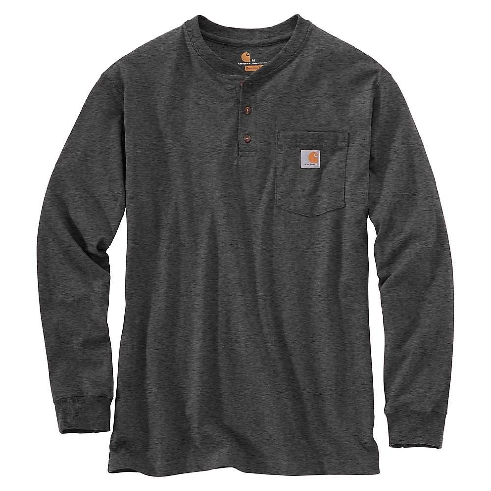 商品Carhartt|Carhartt Men's Workwear Pocket Long Sleeve Henley Top,价格¥244,第4张图片详细描述