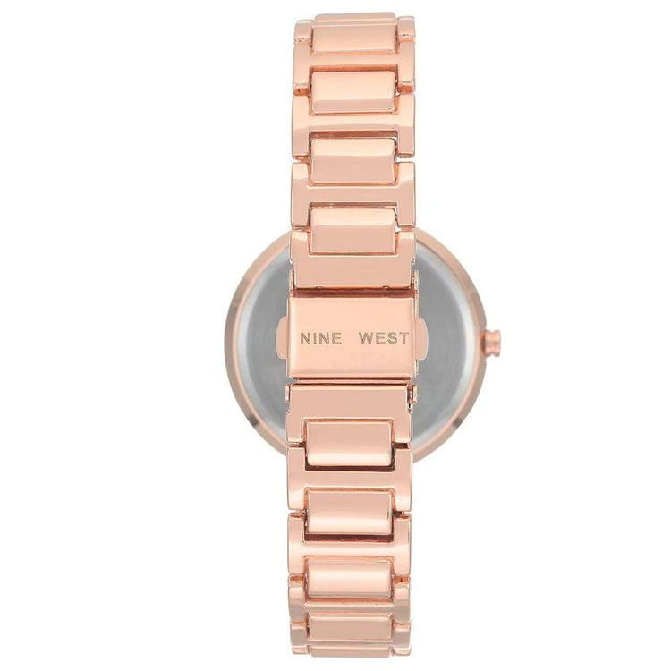 商品Nine West|Women's Rose Gold-Tone Stainless Steel Bracelet Watch 36mm,价格¥379,第4张图片详细描述