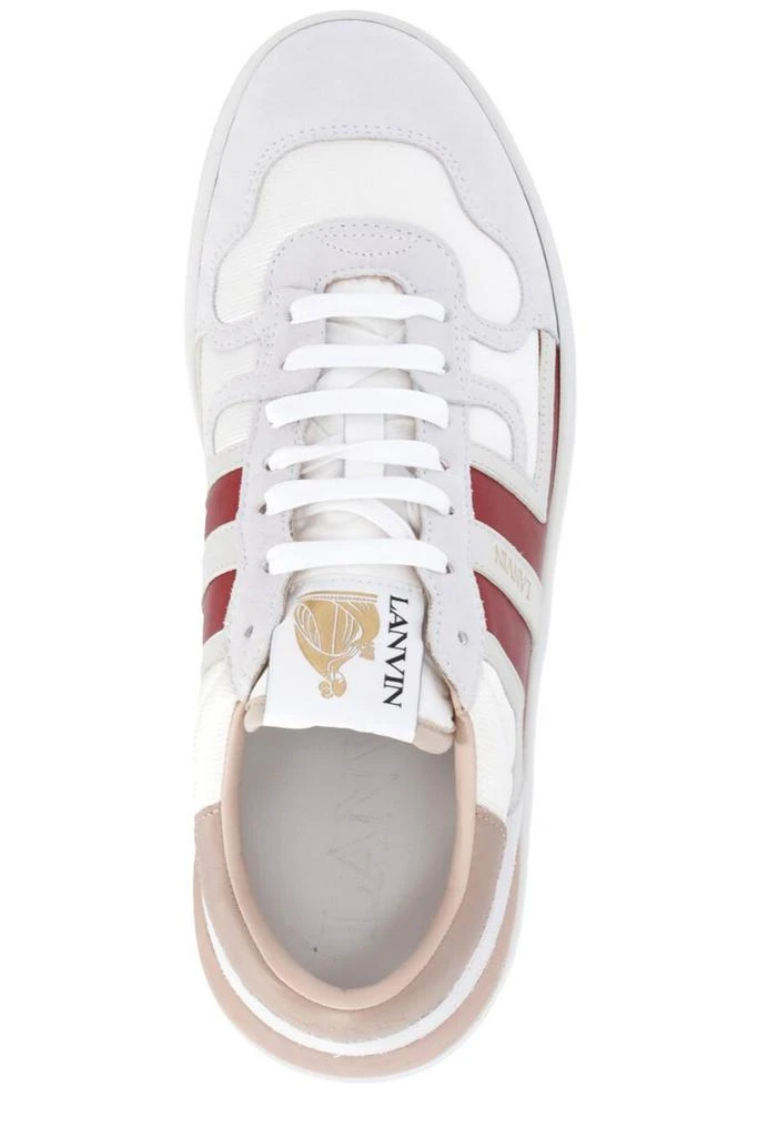 ��商品Lanvin|Lanvin Clay Panelled Lace-Up Sneakers,价格¥2419,第5张图片详细描述