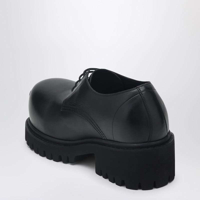 balenciaga stomper derby　41 Men's Stomper Derby in Black | Balenciaga US
