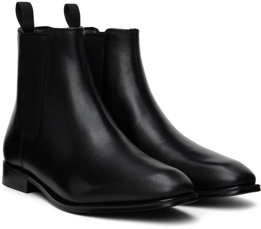 商品Coach|Black Metropolitan Chelsea Boots,价格¥2282,第4张图片详细描述