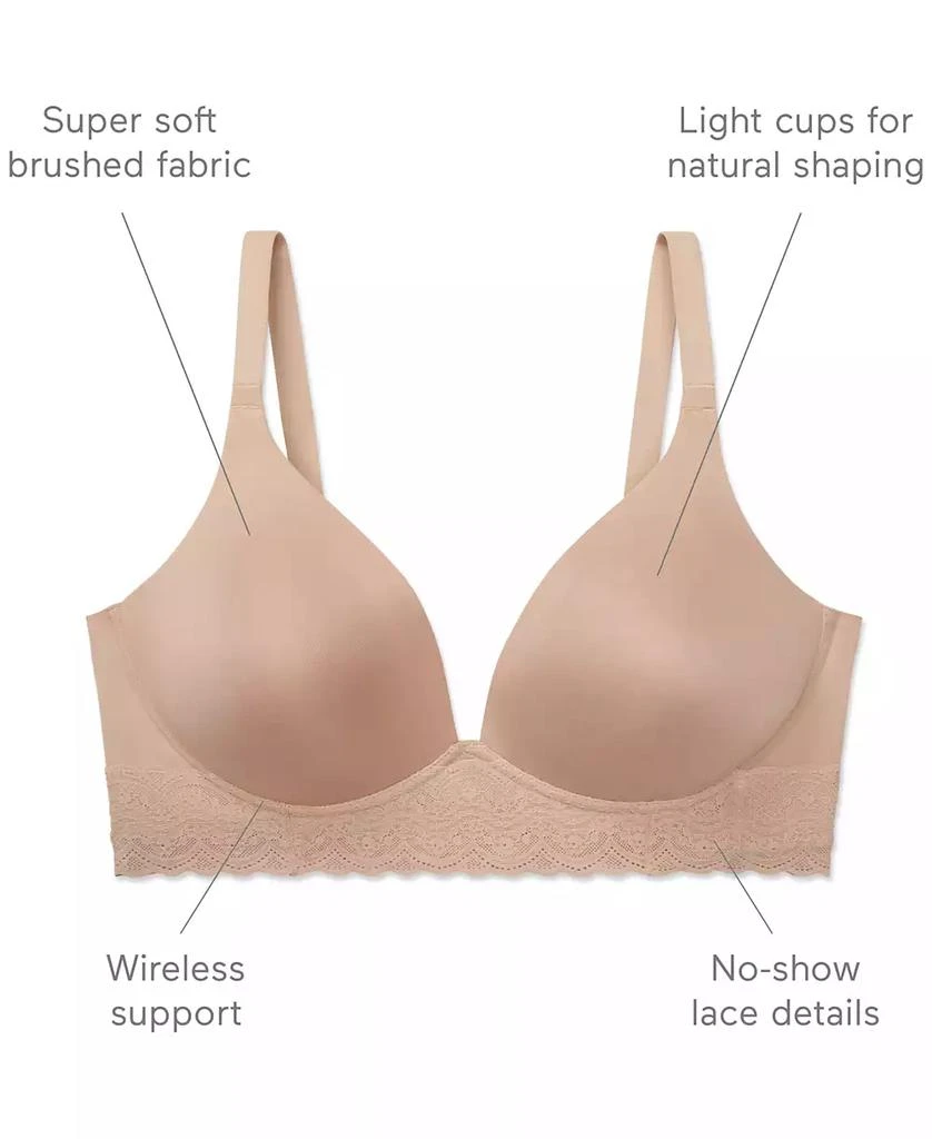 商品Warner's|Warners® Cloud 9® Super Soft Wireless Lightly Lined Comfort Bra RO5691A,价格¥166,第3张图片详细描述