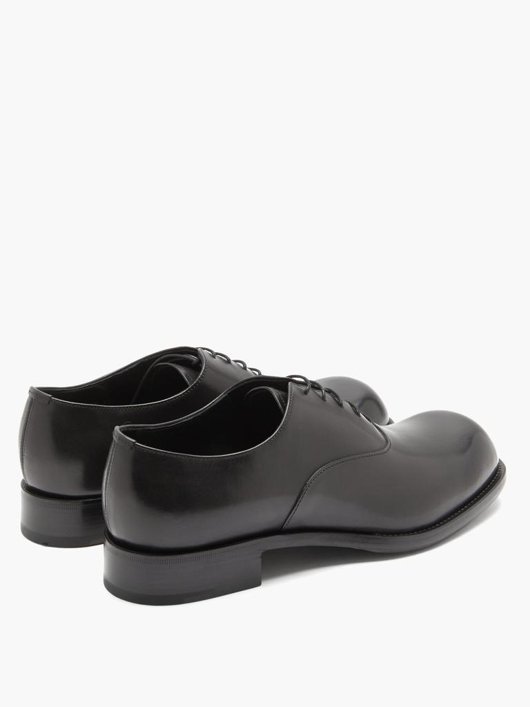 商品Prada|Cadett leather Derby shoes,价格¥6576,第6张图片详细描述