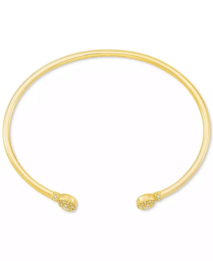 商品Kendra Scott|Gold-Tone Crystal Grayson Cuff Bracelet,价格¥483,第2张图片详细描述