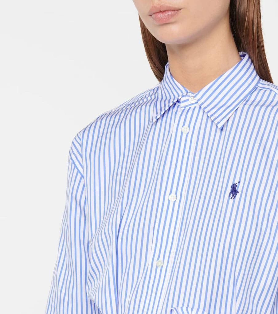 商品Ralph Lauren|细条纹衬衫式迷你连衣裙,价格¥1507,第5张图片详细描述