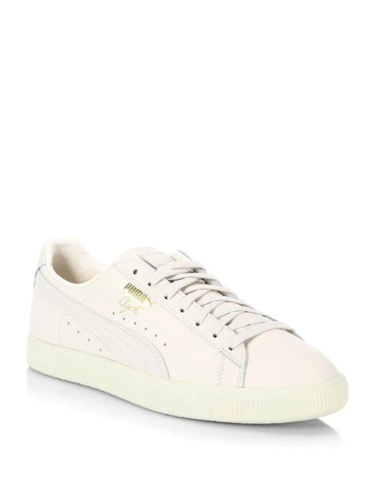 商品Puma|Clyde Natural Leather Sneakers,价格¥268,第1张图片