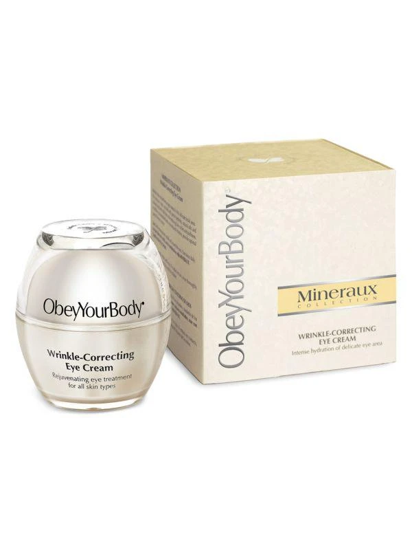 商品Obey Your Body|Mineraux Wrinkle-Correcting Eye Cream with Dead Sea Minerals,价格¥712,第1张图片