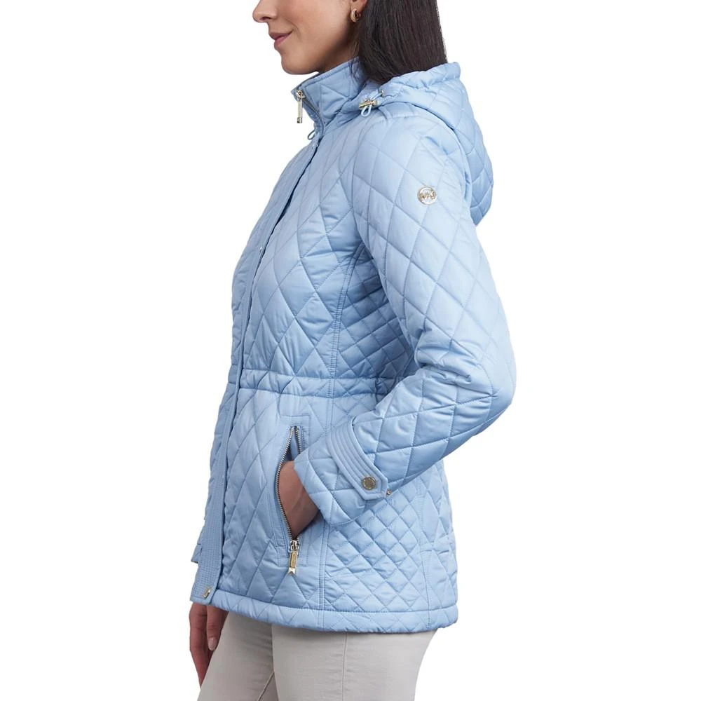 商品Michael Kors|Women's Quilted Hooded Anorak Coat,价格¥1488,第3张图片详细描述