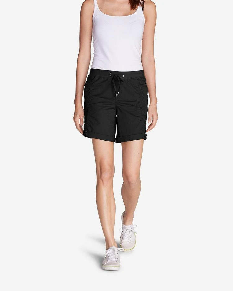 商品Eddie Bauer|女士Women's Kick Back Twill Shorts,价格¥298,第4张图片详细描述