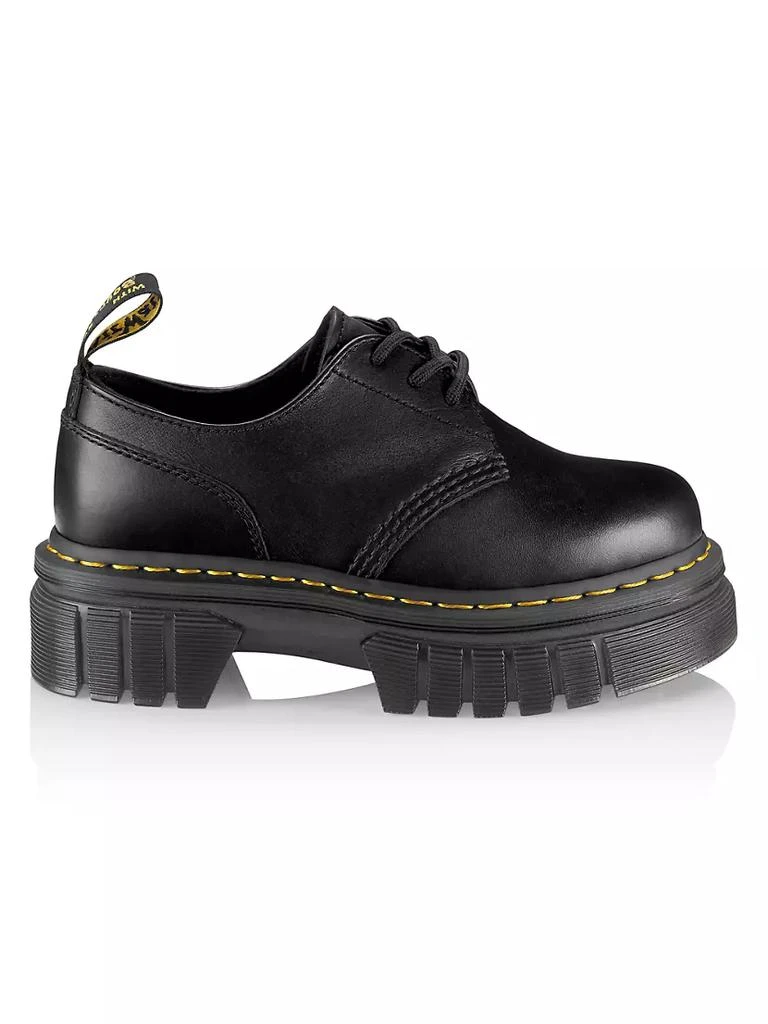 商品Dr. Martens|Audrick 3-Eye Leather Platform Shoes,价格¥669,第1张图片