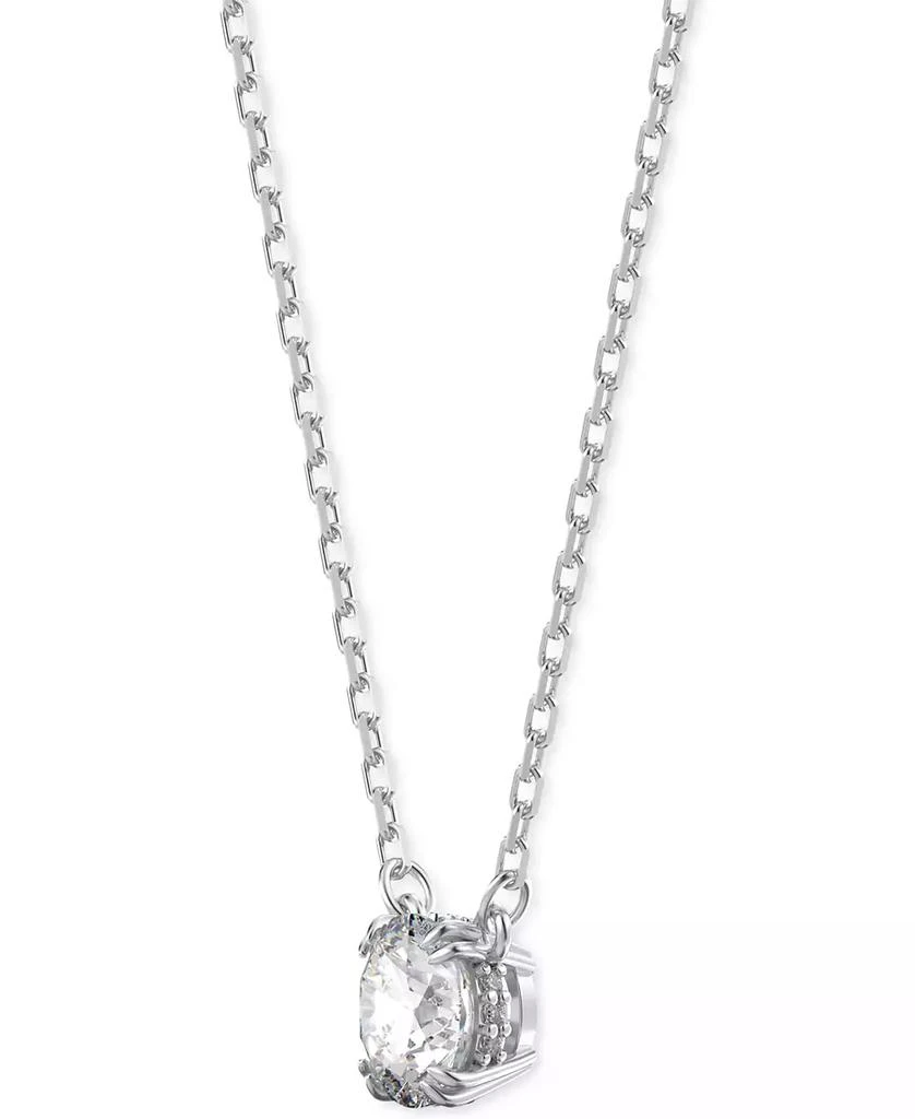 商品Swarovski|Silver-Tone 2-Pc. Set Crystal Earrings and Necklace, 14-7/8" + 2" extender,价格¥1443,第5张图片详细描述