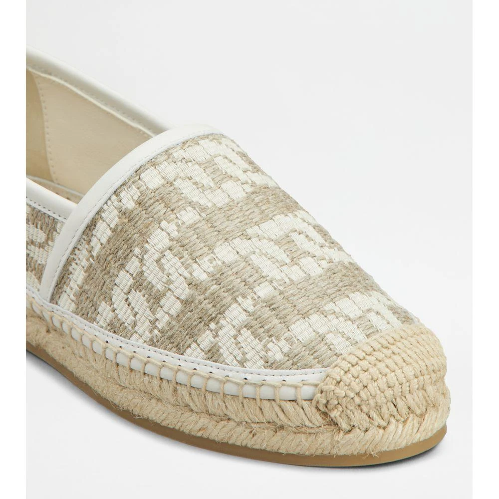 商品Tod's|Kate Espadrilles in Canvas and Leather,价格¥2580,第5张图片详细描述