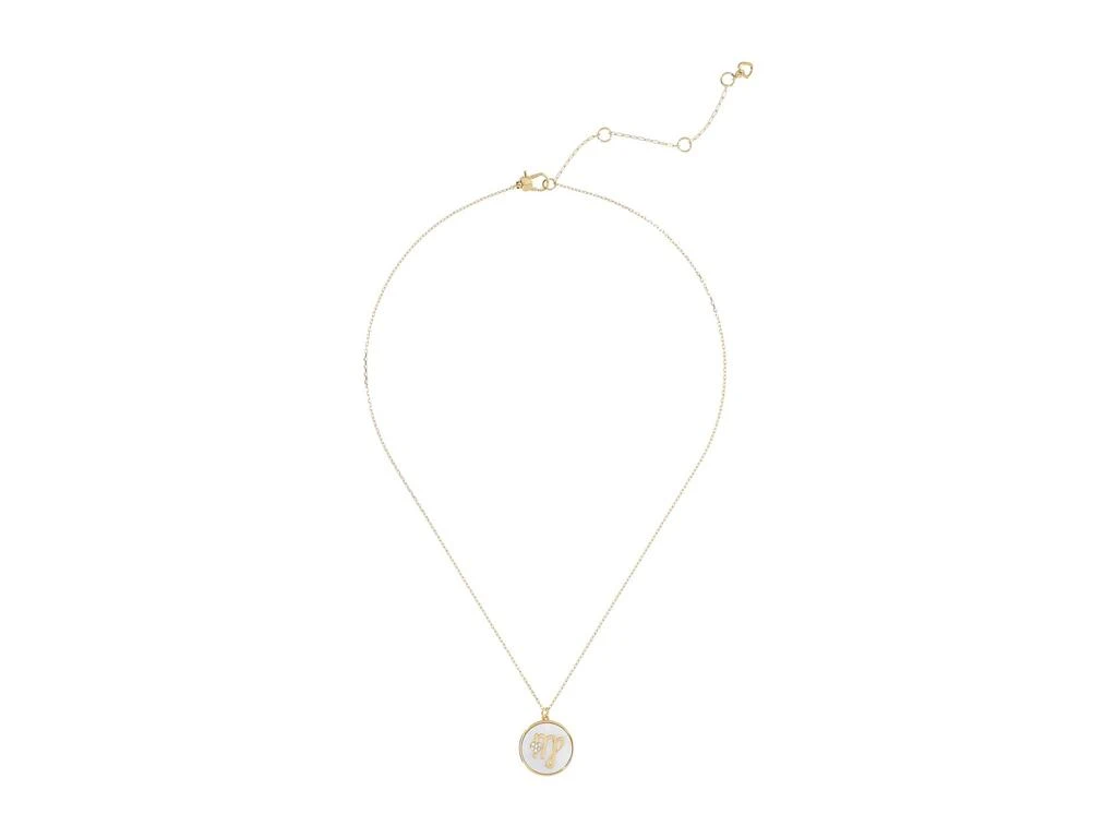 商品Kate Spade|In The Stars Mother-of-Pearl Virgo Pendant Necklace,价格¥573,第2张图片详细描述