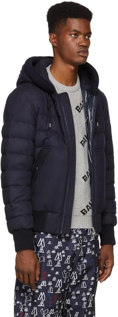 商品Moncler|Navy Down Renoir Jacket 男款羽绒服,价格¥9432,第2张图片详细描述